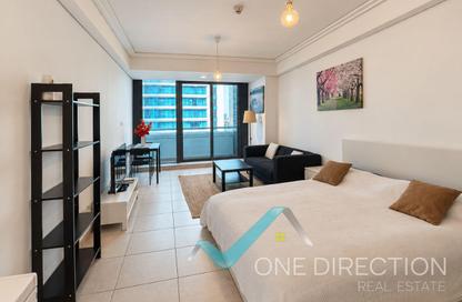 Apartment - Studio - 1 for rent in Goldcrest Views 2 - JLT Cluster J - Jumeirah Lake Towers - Dubai