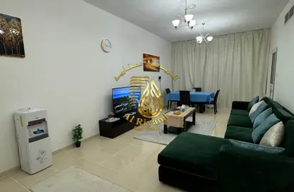 Apartment - 1 Bedroom - 2 Bathrooms for rent in Orient Tower 1 - Orient Towers - Al Bustan - Ajman Apartment - 1 Bedroom - 2 Bathrooms for rent in Orient Tower 1 - Orient Towers - Al Bustan - Ajman