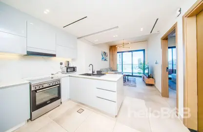 شقة - غرفة نوم - 2 حمامات للايجار في بن غاطي كانال - الخليج التجاري - دبي