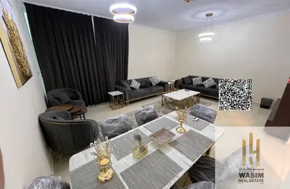 Apartment - 2 Bedrooms - 2 Bathrooms for sale in Orient Tower 1 - Orient Towers - Al Bustan - Ajman