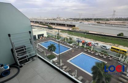 Apartment - Studio - 1 Bathroom for rent in Azizi Riviera 46 - Azizi Riviera - Meydan One - Meydan - Dubai