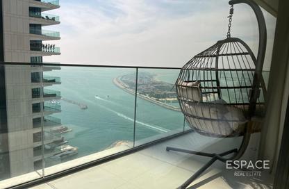 Apartment - 2 Bedrooms - 2 Bathrooms for rent in Beach Vista Tower 2 - Beach Vista - EMAAR Beachfront - Dubai Harbour - Dubai