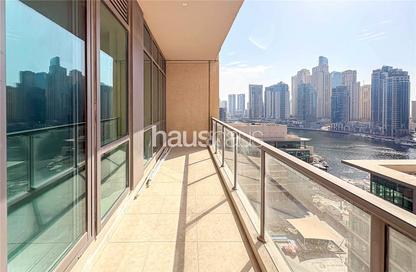 Apartment - 2 Bedrooms - 3 Bathrooms for rent in Al Majara 1 - Al Majara Towers - Dubai Marina - Dubai
