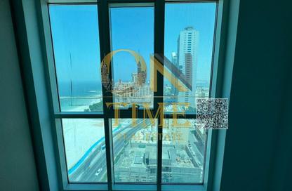 Apartment - 3 - 3 for rent in Corniche Tower - Ajman Corniche Road - Ajman