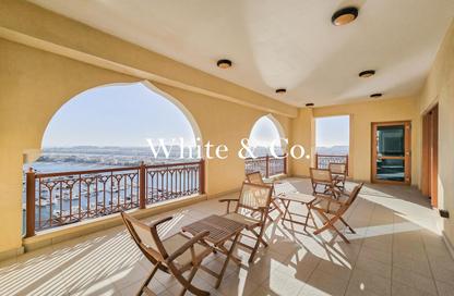 Apartment - 3 Bedrooms - 4 Bathrooms for rent in Marina Residences 6 - Marina Residences - Palm Jumeirah - Dubai