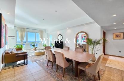 Apartment - 3 Bedrooms - 4 Bathrooms for rent in Marina Residences 6 - Marina Residences - Palm Jumeirah - Dubai