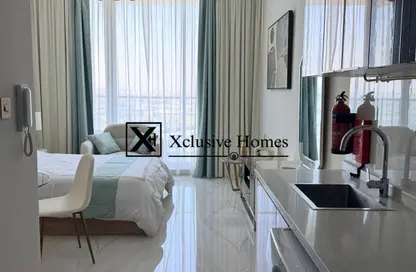 Apartment - Studio - 1 Bathroom for rent in Gemz by Danube - Al Furjan - Dubai