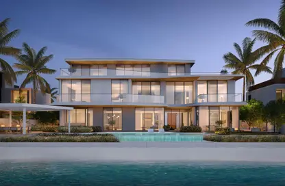 Villa - 6 Bedrooms - 7 Bathrooms for sale in Palm Jebel Ali Frond M - Palm Jebel Ali - Dubai