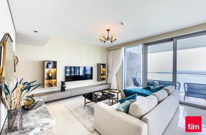 Apartment - 3 Bedrooms - 4 Bathrooms for rent in Beach Isle Tower 1 - Beach Isle - Emaar Beachfront - Dubai Harbour - Dubai