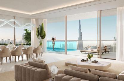 Apartment - 2 Bedrooms - 2 Bathrooms for sale in Fairmont Residences Solara Tower - Downtown Dubai - Dubai