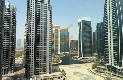 Apartment - 1 Bedroom - 2 Bathrooms for rent in MAG 214 - JLT Cluster R - Jumeirah Lake Towers - Dubai