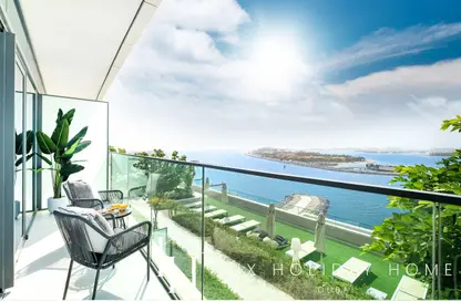 شقة - 2 غرف نوم - 2 حمامات للايجار في بيتش فيستا - إعمار بيتشفرونت - دبي هاربور - دبي