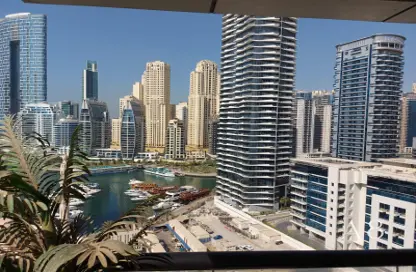 Apartment - 1 Bedroom - 2 Bathrooms for rent in Manchester Tower - Dubai Marina - Dubai