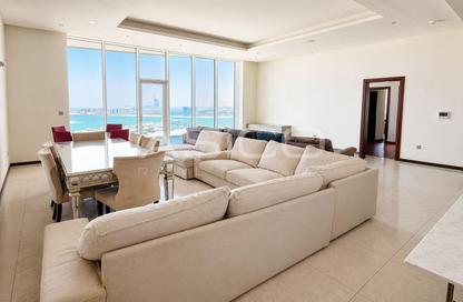 Apartment - 3 Bedrooms - 4 Bathrooms for rent in Diamond - Tiara Residences - Palm Jumeirah - Dubai