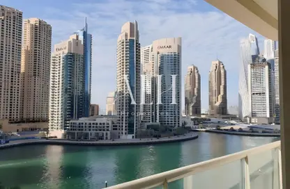 شقة - 2 غرف نوم - 3 حمامات للايجار في مارينا فيو  A برج - مارينا فيو - دبي مارينا - دبي
