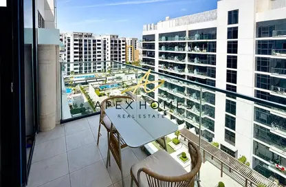 Apartment - Studio - 1 Bathroom for rent in Azizi Riviera 44 - AZIZI Riviera - Meydan One - Meydan - Dubai