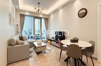 شقة - غرفة نوم - 2 حمامات للايجار في شقق أورا هاربور السكنية والفندقية - دبي مارينا - دبي