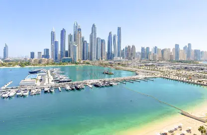 Apartment - 2 Bedrooms - 3 Bathrooms for rent in Marina Vista Tower 2 - Marina Vista - Emaar Beachfront - Dubai Harbour - Dubai