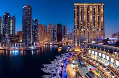 Apartment - 1 Bedroom - 1 Bathroom for rent in JW Marriott Hotel Marina - Dubai Marina - Dubai