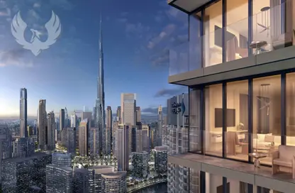 Apartment - 1 Bathroom for sale in Peninsula Four - Peninsula - Business Bay - Dubai