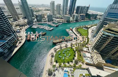 شقة - 2 غرف نوم - 4 حمامات للايجار في برج التألق 1 - أبراج البريق - دبي مارينا - دبي شقة - 2 غرف نوم - 4 حمامات للايجار في برج التألق 1 - أبراج البريق - دبي مارينا - دبي