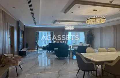 Apartment - 4 Bedrooms - 5 Bathrooms for rent in Elite Residence - Dubai Marina - Dubai