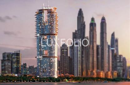 Apartment - 2 - 2 for sale in Cavalli Casa Tower - Dubai Media City - Dubai
