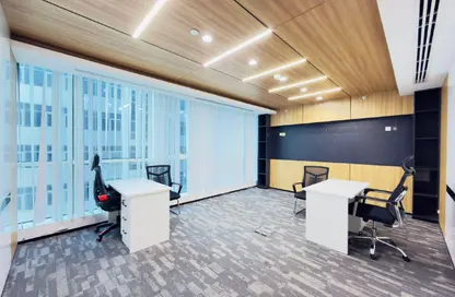 Office Space - Studio - 4 Bathrooms for rent in Hamdan Street - Abu Dhabi