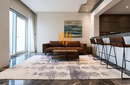 Apartment - 2 - 2 for rent in Damac Heights - Dubai Marina - Dubai