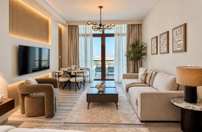 Apartment - Studio - 1 for rent in Palm Views East - Palm Views - Palm Jumeirah - Dubai