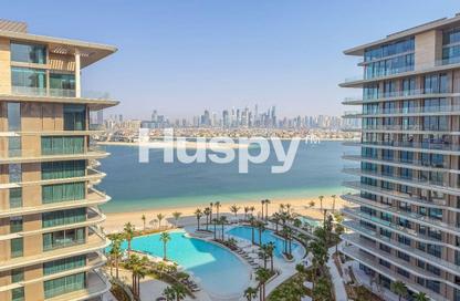 Apartment - 2 - 3 for rent in Serenia Living Tower 1 - Serenia Living - Palm Jumeirah - Dubai