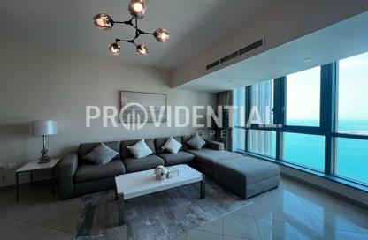 Apartment - 3 Bedrooms - 4 Bathrooms for rent in Capital Plaza Tower B - Capital Plaza - Corniche Road - Abu Dhabi