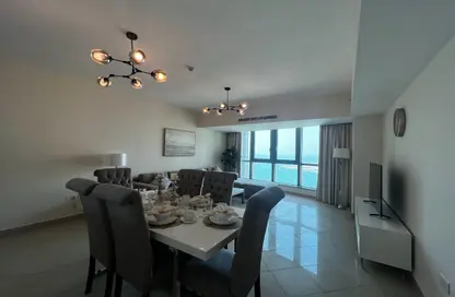 شقة - 3 غرف نوم - 4 حمامات للايجار في كابيتال بلازا B - كابيتال بلازا - شارع الكورنيش - أبوظبي