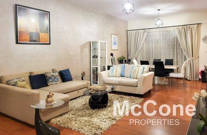 Apartment - 2 Bedrooms - 2 Bathrooms for rent in Al Ghaf 4 - Al Ghaf - Greens - Dubai