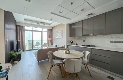 Apartment - 1 Bedroom - 1 Bathroom for rent in Farhad Azizi Residence - Dubai Healthcare City 2 - Al Jaddaf - Dubai