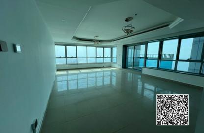 Apartment - 2 - 2 for rent in Corniche Tower - Ajman Corniche Road - Ajman