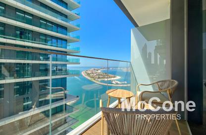 Apartment - 2 Bedrooms - 2 Bathrooms for rent in Beach Isle Tower 1 - Beach Isle - Emaar Beachfront - Dubai Harbour - Dubai