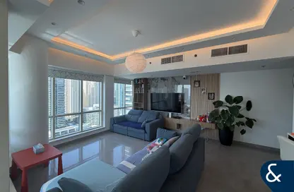 Apartment - 3 Bedrooms - 3 Bathrooms for rent in Al Majara 1 - Al Majara Towers - Dubai Marina - Dubai