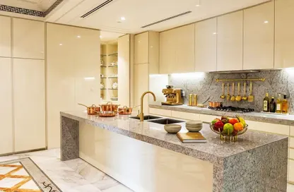 Apartment - 3 Bedrooms - 4 Bathrooms for rent in Palazzo Versace - Culture Village - Dubai