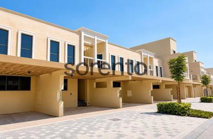 Townhouse - 4 - 3 for rent in Malta - Damac Lagoons - Dubai