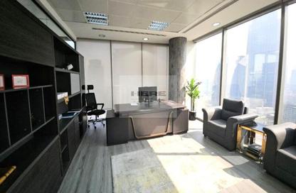 Office Space - Studio - 2 Bathrooms for rent in Al Saqr Business Tower - Sheikh Zayed Road - Dubai