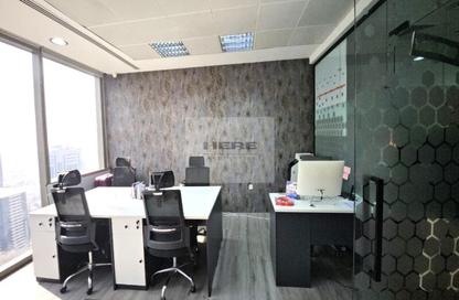 Office Space - Studio - 2 Bathrooms for rent in Al Saqr Business Tower - Sheikh Zayed Road - Dubai