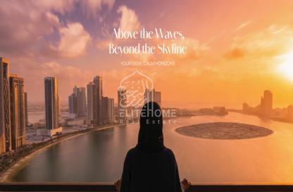 Apartment - 1 Bedroom - 2 Bathrooms for sale in Al Ghaf Tower - Al Khan - Sharjah Apartment - 1 Bedroom - 2 Bathrooms for sale in Al Ghaf Tower - Al Khan - Sharjah