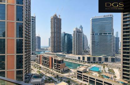 Apartment - Studio - 1 for rent in Peninsula Four - Peninsula - Business Bay - Dubai