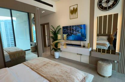 Apartment - 1 Bedroom - 2 Bathrooms for rent in Binghatti Phantom - District 17 - Jumeirah Village Circle - Dubai