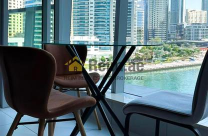 Apartment - 1 Bedroom - 2 Bathrooms for rent in Panoramic Tower - Dubai Marina - Dubai