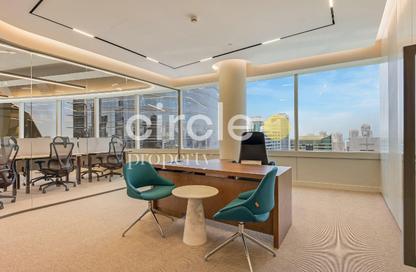Half Floor - Studio - 4 Bathrooms for rent in Gold Tower (Au Tower) - JLT Cluster I - Jumeirah Lake Towers - Dubai