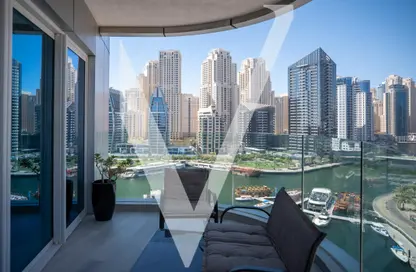 Apartment - 1 Bedroom - 2 Bathrooms for rent in Marina Star - Dubai Marina - Dubai