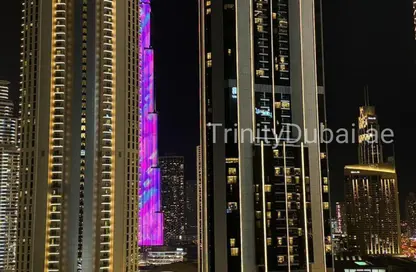 شقة - 2 غرف نوم - 2 حمامات للايجار في برج أبر كريست - وسط مدينة دبي - دبي