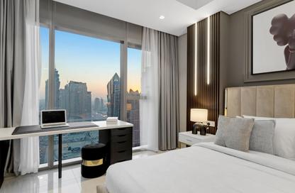 Apartment - 1 Bedroom - 2 Bathrooms for rent in Business Bay - Dubai